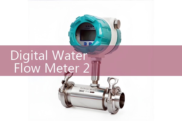Digital Water Flow Meter 2 Inch: Commercial Inline Smart Telemetry Sensors